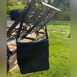 Coach messenger bag. Used.  Has some flaws